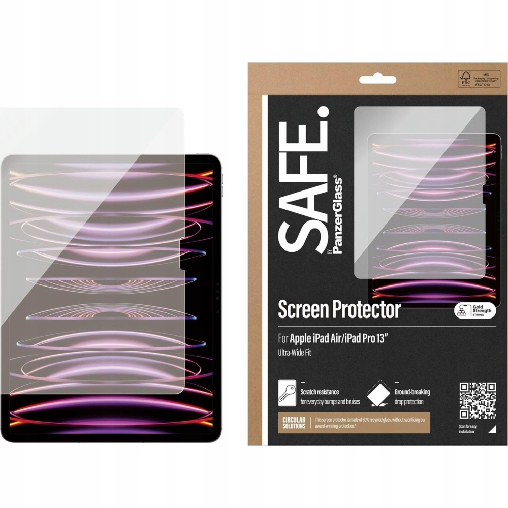 Tvrzené sklo PanzerGlass pro iPad Pro 13 Air 13 M4/M3/M2