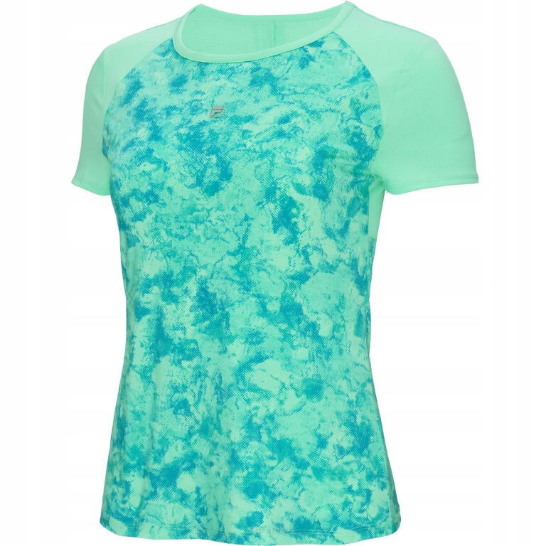 Koszulka tenisowa Fila T-Shirt Beatrice zielona Xs