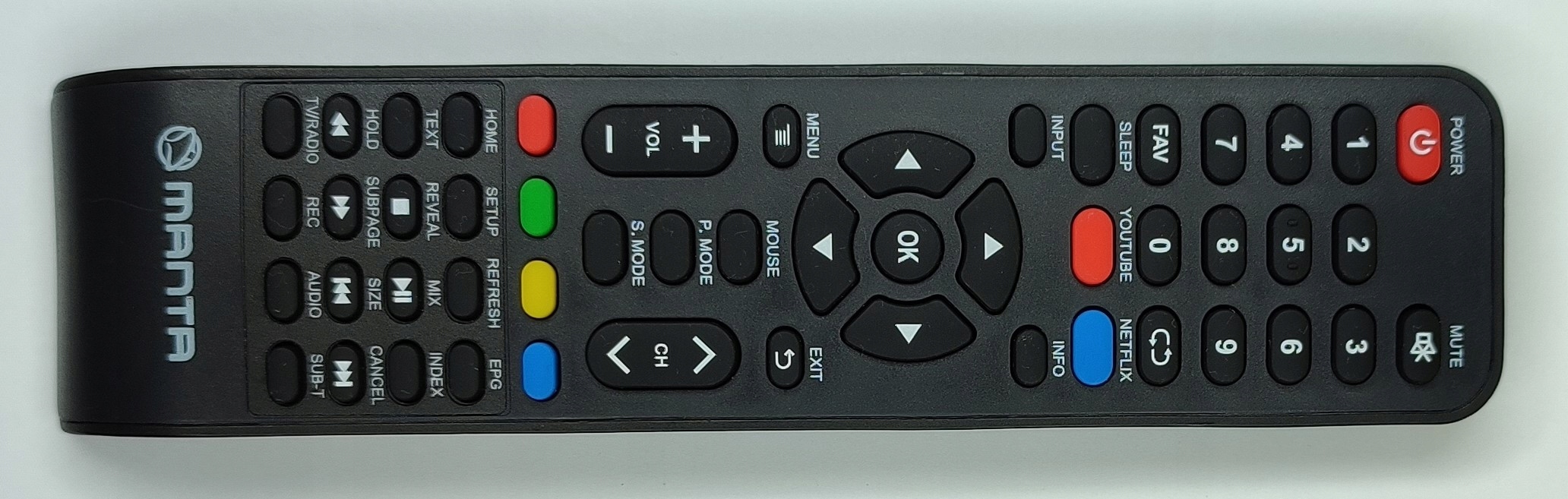 PILOT MANTA 55LUA29E v.2 NETFLIX YOUTUBE ORYGINAŁ Marka Manta