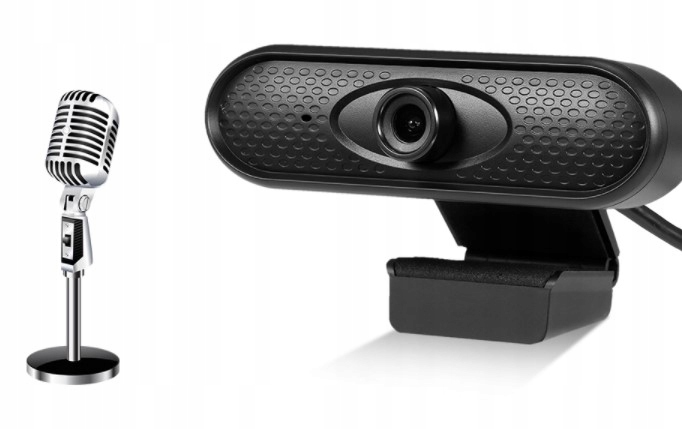 KAMERKA INTERNETOWA FULL HP 1080P KAMERA DO KOMPUTERA LAPTOPA Z MIKROFONEM Model EMB