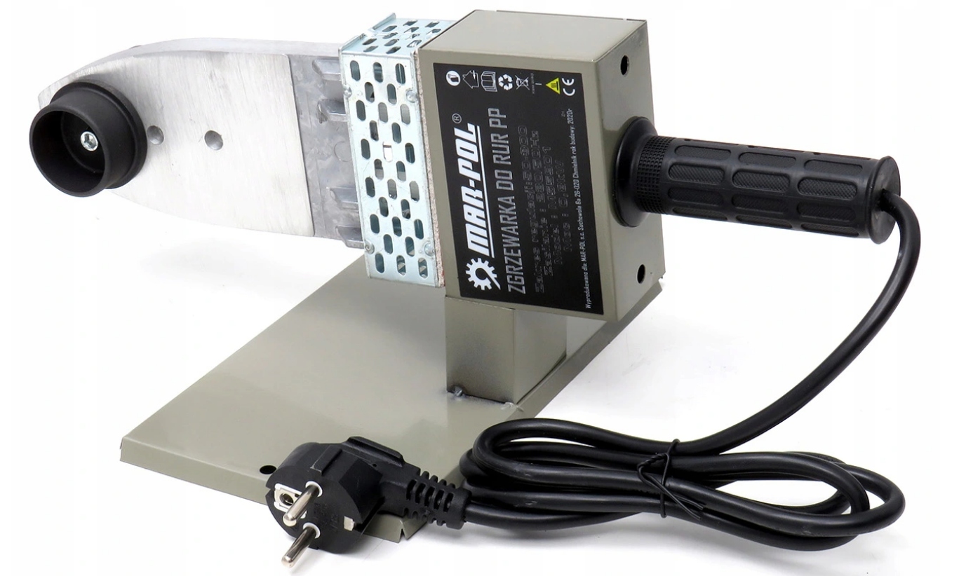 ZGRZEWARKA DO ZGRZEWANIA RUR PP PCV 1200W 16-63mm Kod producenta M55901