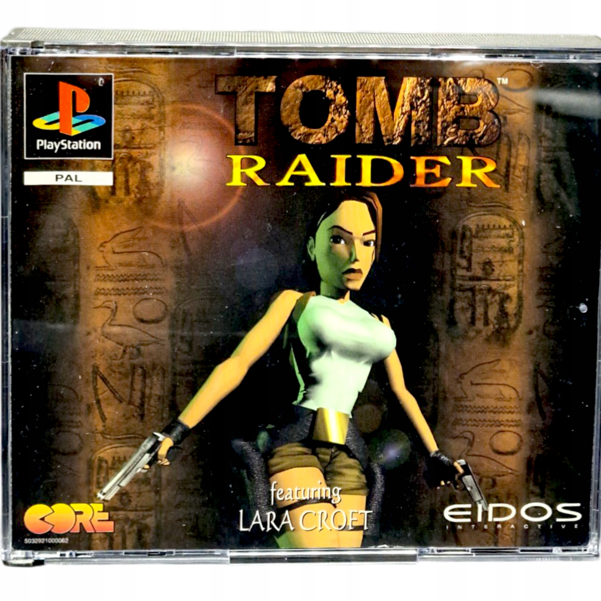 TOMB RAIDER LARA CROFT PlayStation (PSX PS1) #1 big box