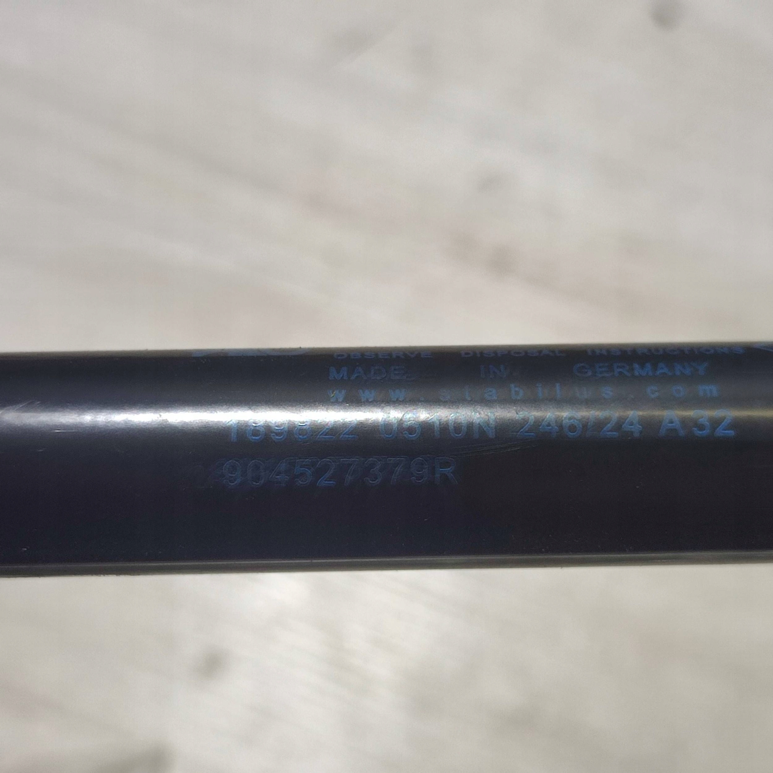 damper bonnet boot Dacia Jogger 904527379R