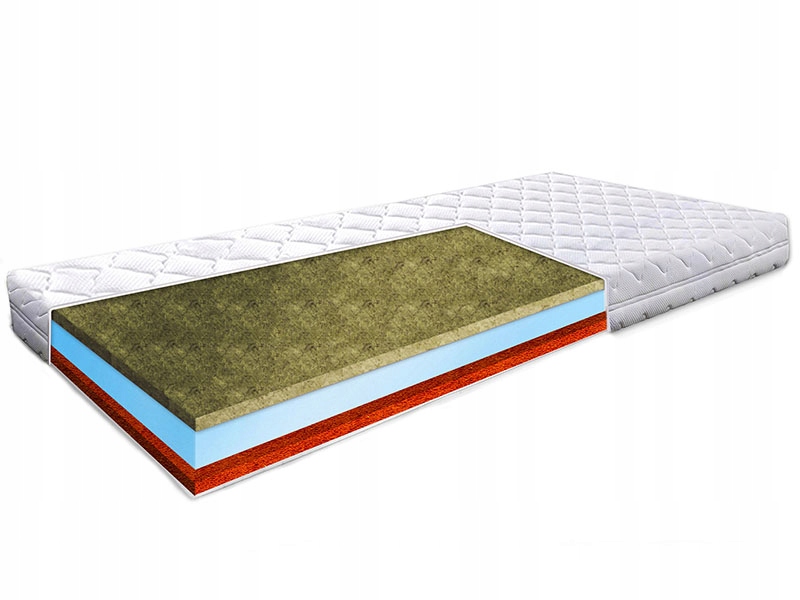 Detský matrac 80x160 morská tráva kokos 8 cm