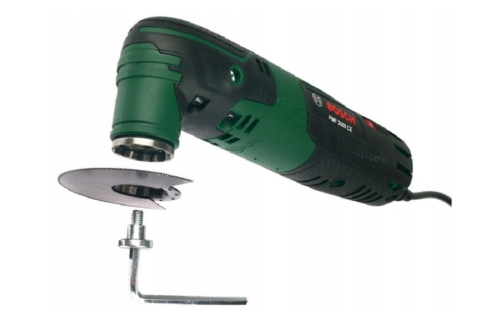 Narzędzie wielofunkcyjne BOSCH PMF 2000 C informacje dodatkowe osprzęt w zestawie