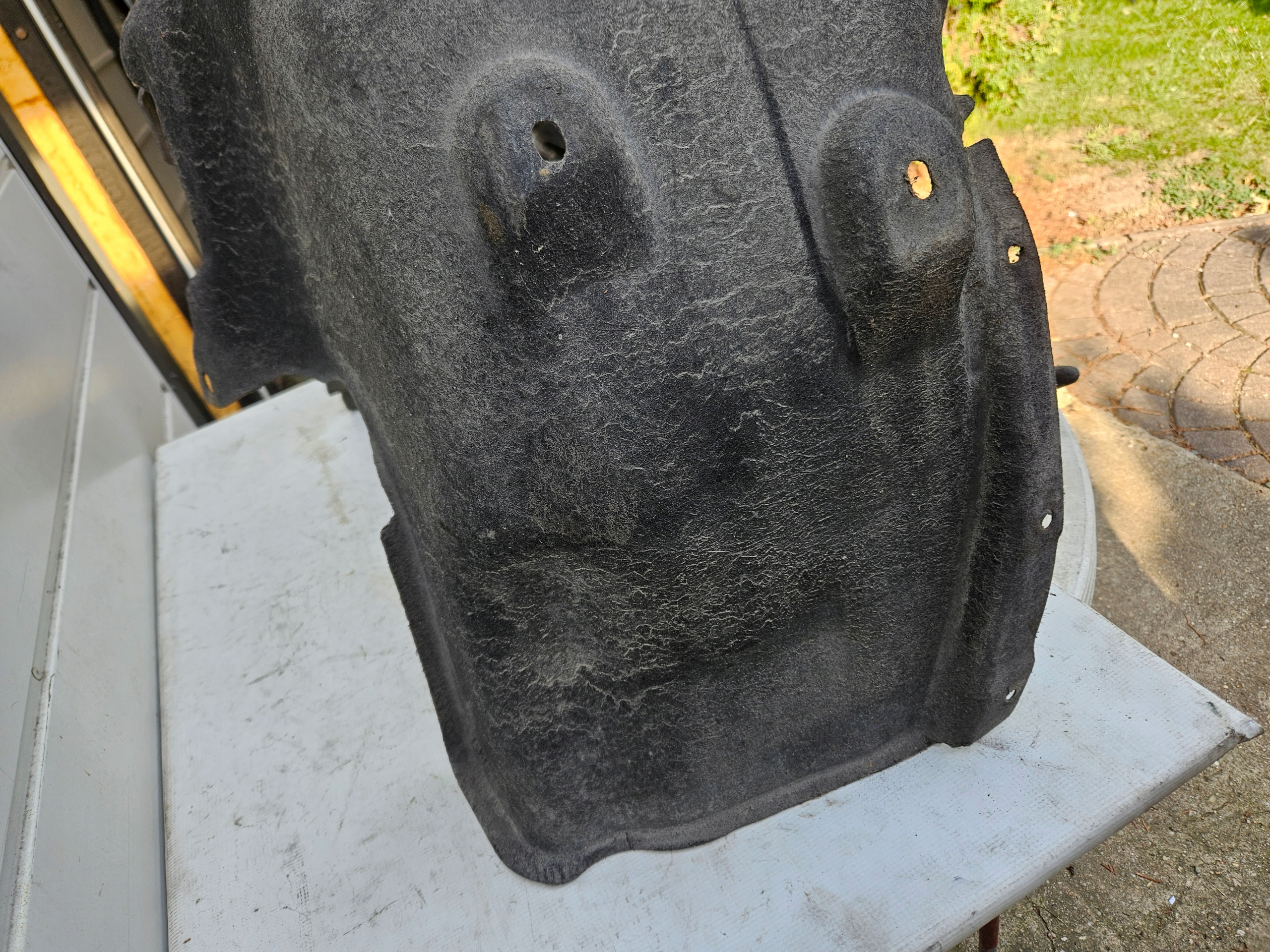 mudguard right rear. right rear part AUDI A6 C7 4G LIFT