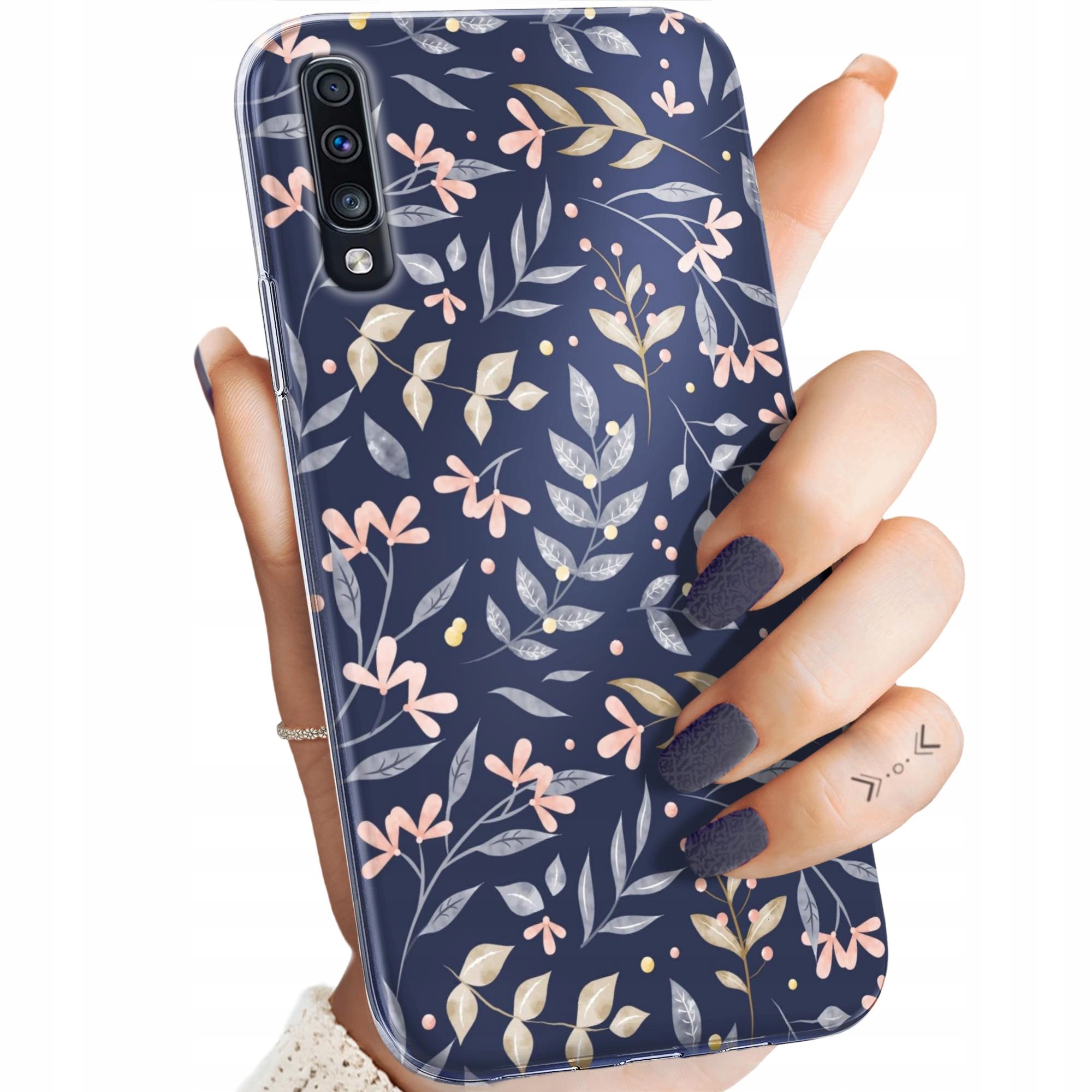 Etui Do Samsung Galaxy A70 A70S Floral Botanika Bukiety Obudowa