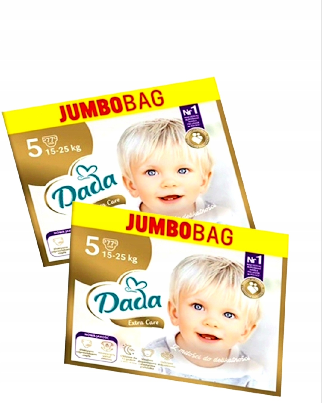 Pieluszki Dada Extra Care Rozmiar 5 154 szt.