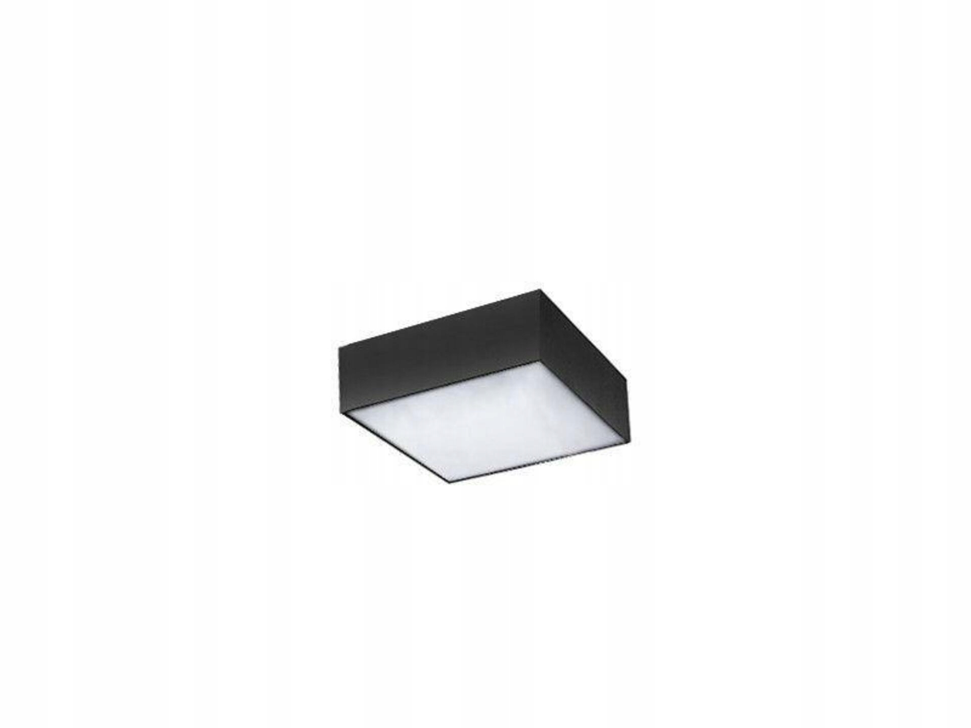 Led Stropní a nástenné svietidlo AZzardo Monza Square 22 čierna 4000K AZ2270