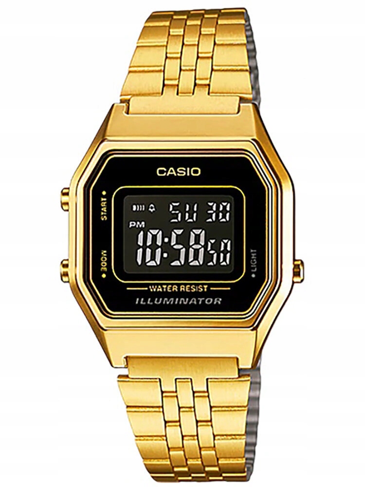 Dámské Hodinky Casio Vintage LA680WGA-1B Box Gravírování