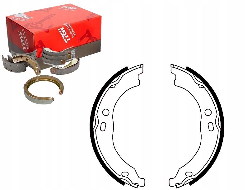 Brzdové Čelisti Fiat Ducato 2,0-3,0 D 06- Trw Asistent Kolize #34