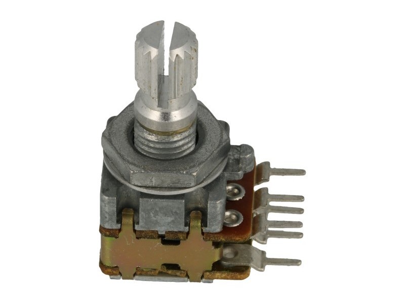 

Potencjometr osiowy 2x50kohm 0,05W 15mm Noble
