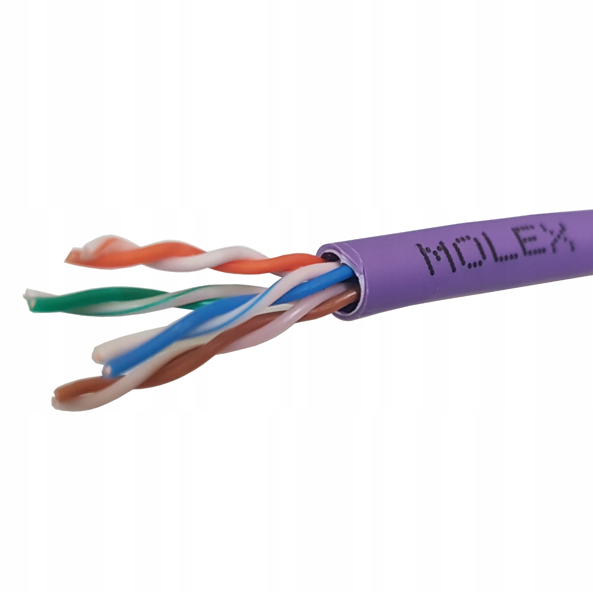 

kabel Molex skrętka drut kat.5e Utp Lszh 100m