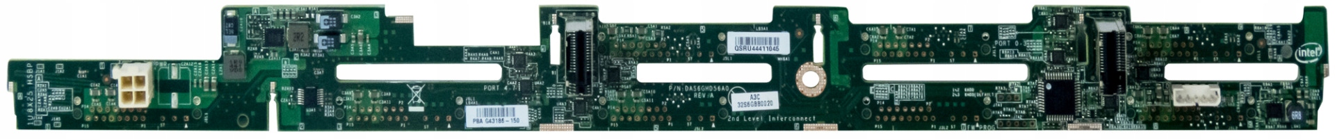 Intel DAS6GHD56A0 1U Midplane 8x Sas G43186-150