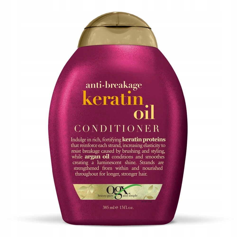 

Ogx Keratin Oil anti-breakage odżywka 385 ml