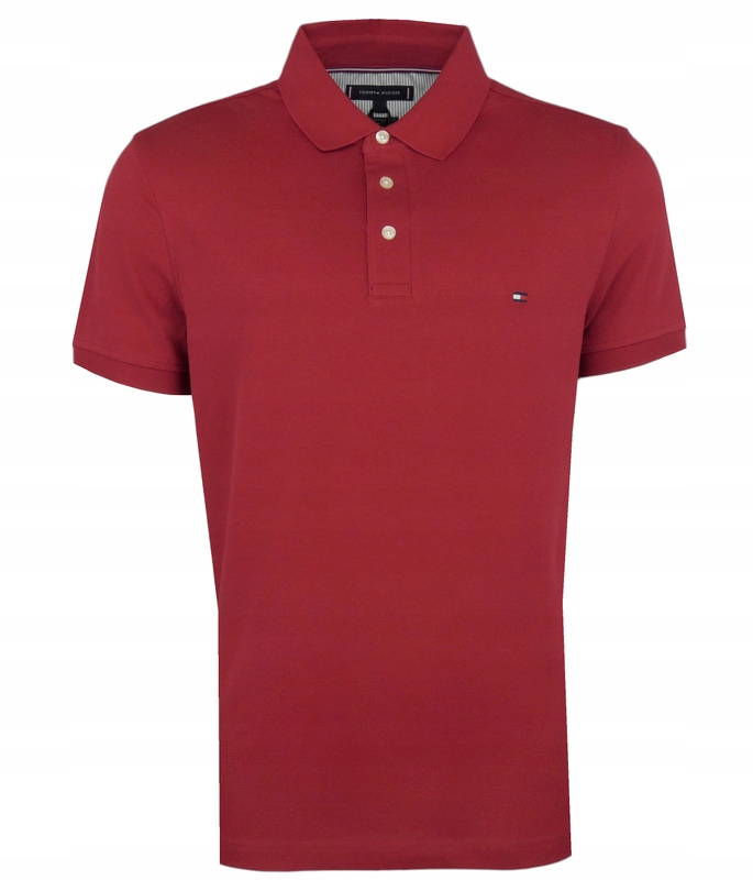 Tommy Hilfiger pánské polo, Slim, červené, L