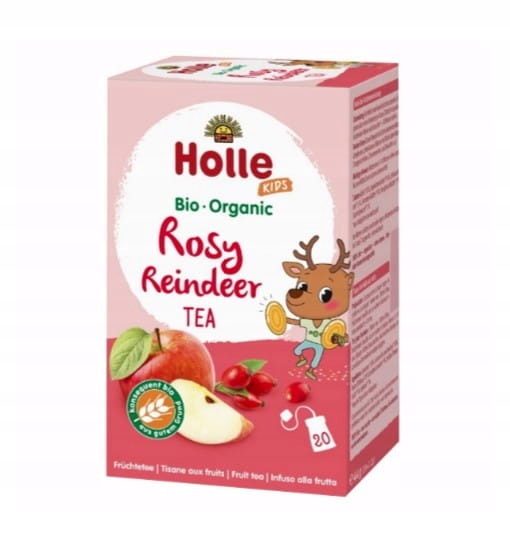 Holle Bio фруктовый чай розовый олень 44 г