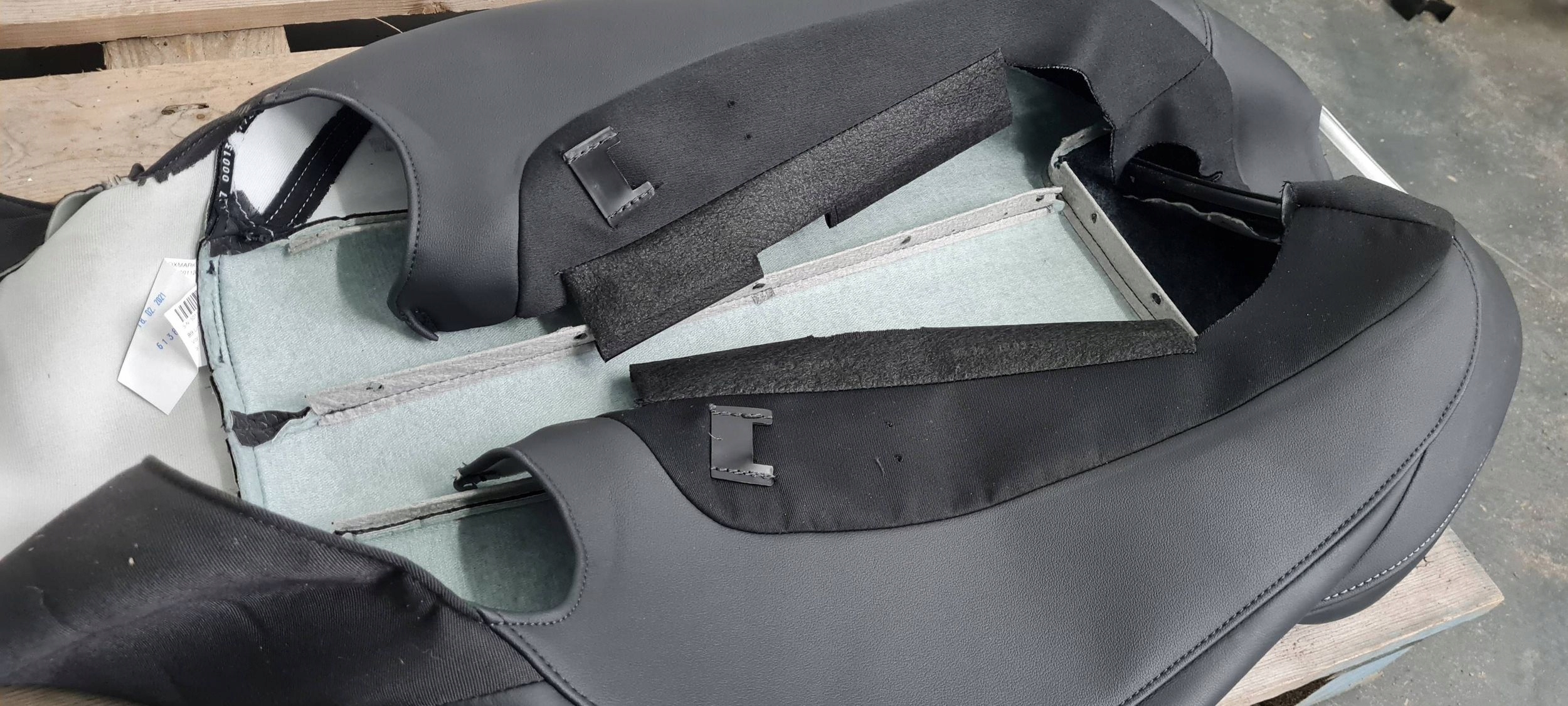 A5 8W LIFT side seat seat ALCANTARA leather SLINE left front A4 B9 8W