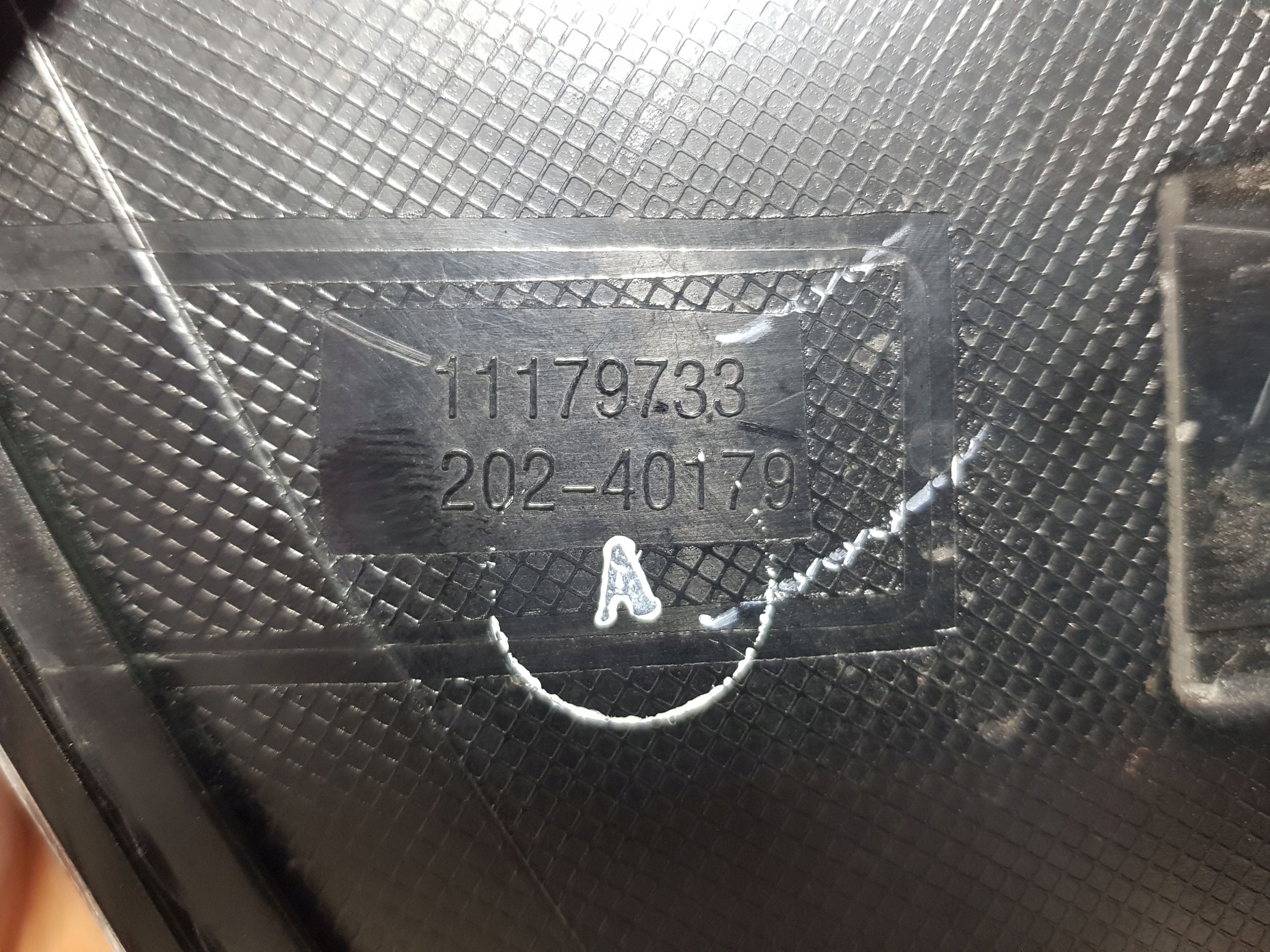 light rear part rear left 11179733 MG MG4 EH32