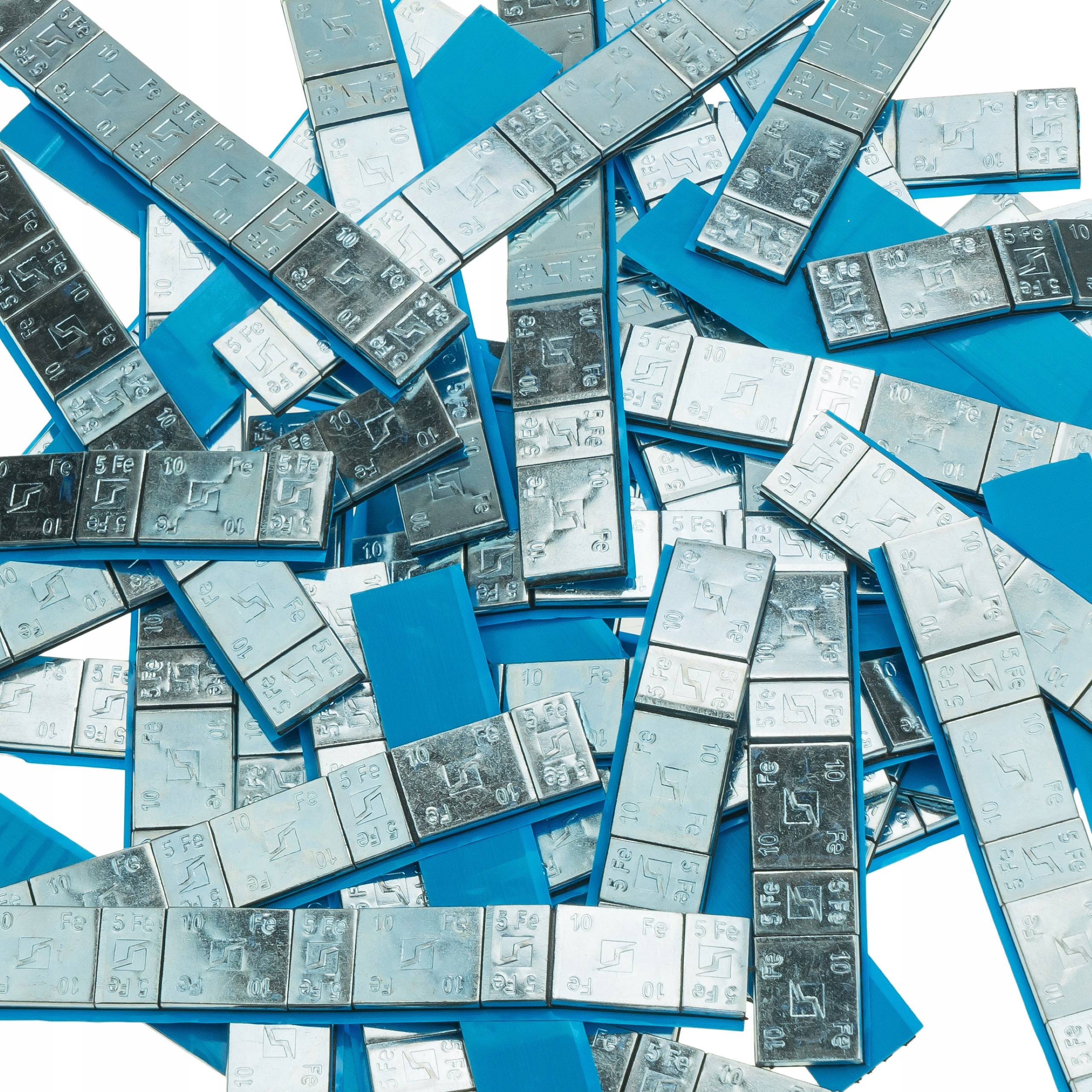 CIĘŻARKI KLEJONE DO KÓŁ ALU OCYNKOWANE 5/10G STIX 50SZT PASKÓW EDGY SLIM Kod producenta 05-03-49747