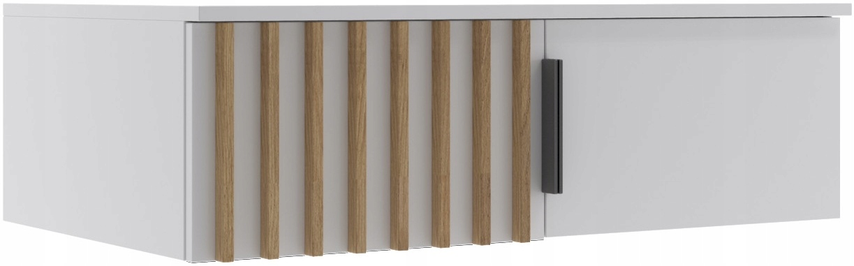 Nadstawka SORENTO 100 DĄB CRAFT ZŁOTY / CZARNY Marka KING-Meble