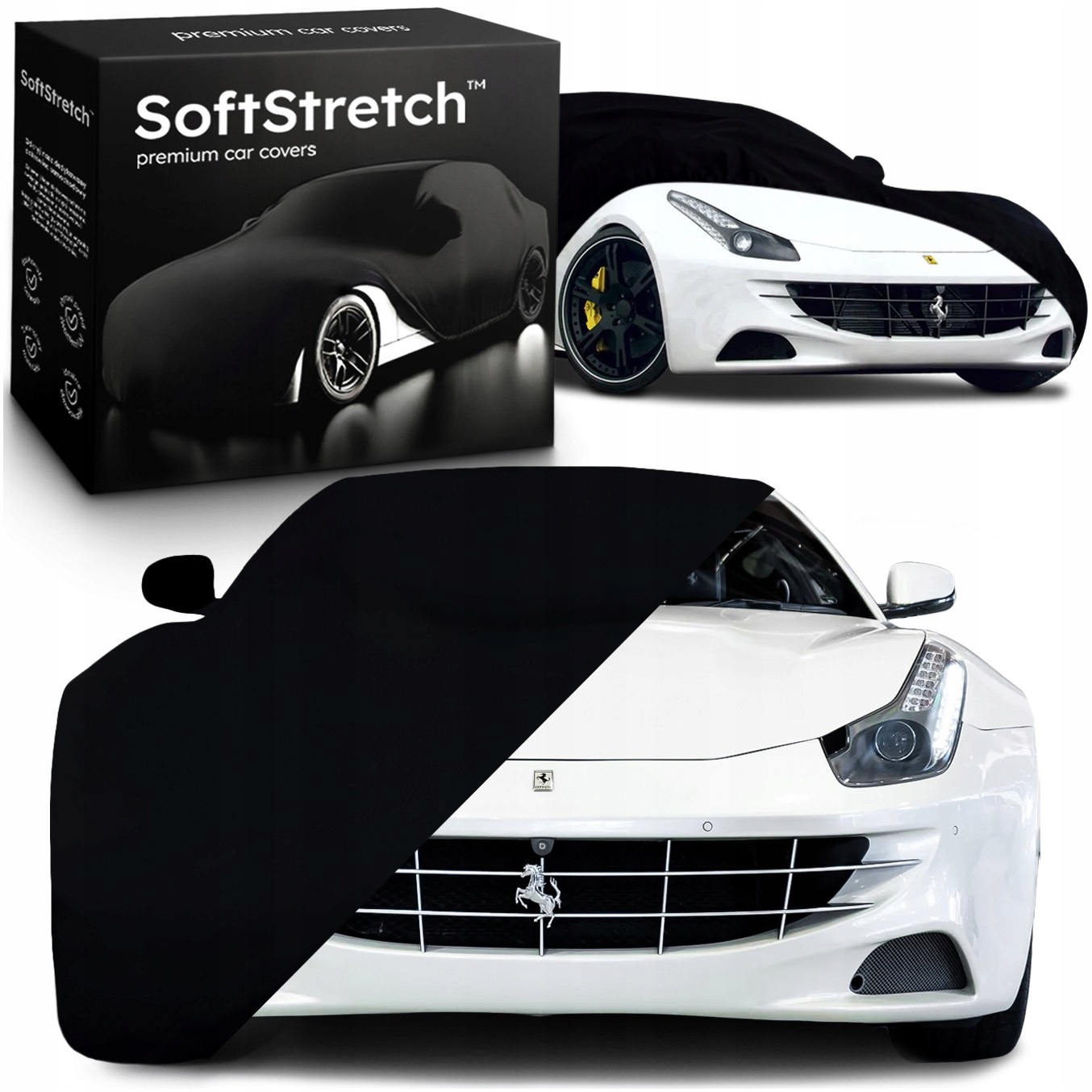 Elastický potah na auto SoftStretch Premium pro Ferrari Ff
