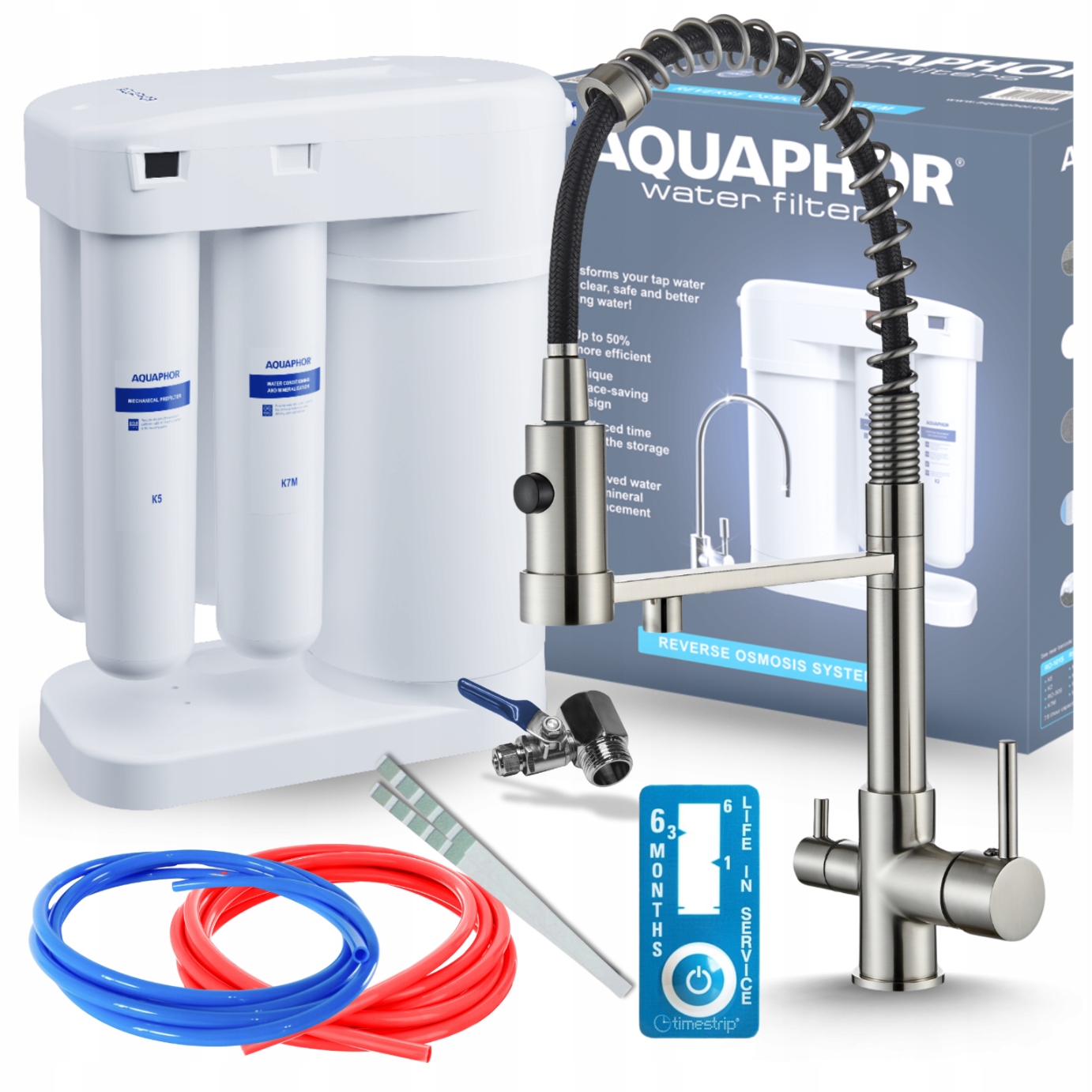 Filter Reverznej Osmózy Pod Umývadlo Aquaphor Morion Kohútik Trojcestný Do Kuchyne