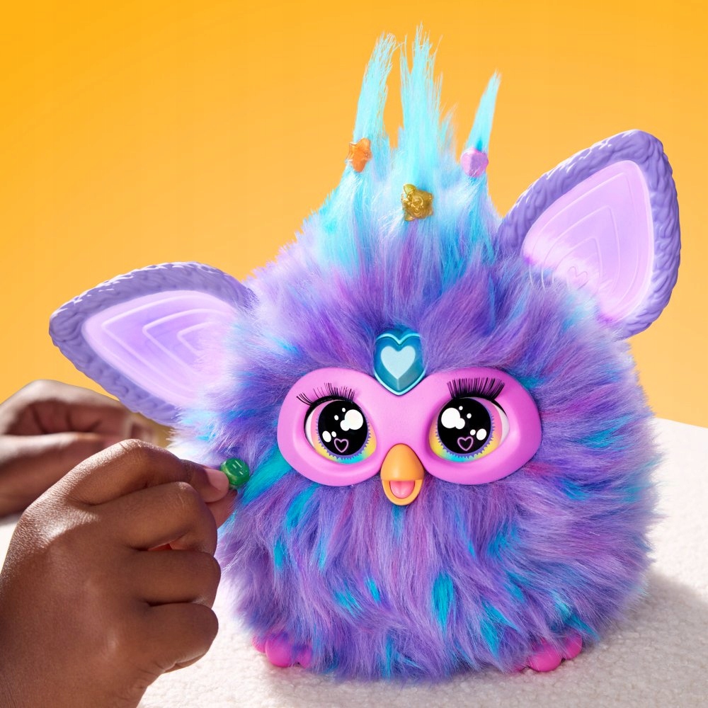 FURBY 2.0 Interaktivní maskot Fialová F6743 Hlavní barva odstíny fialové