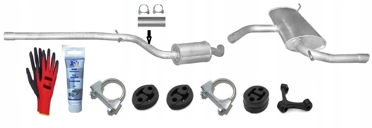 Seat Altea 1.6i 16V 75kW (od roku 2005) středové tlumiče bonus