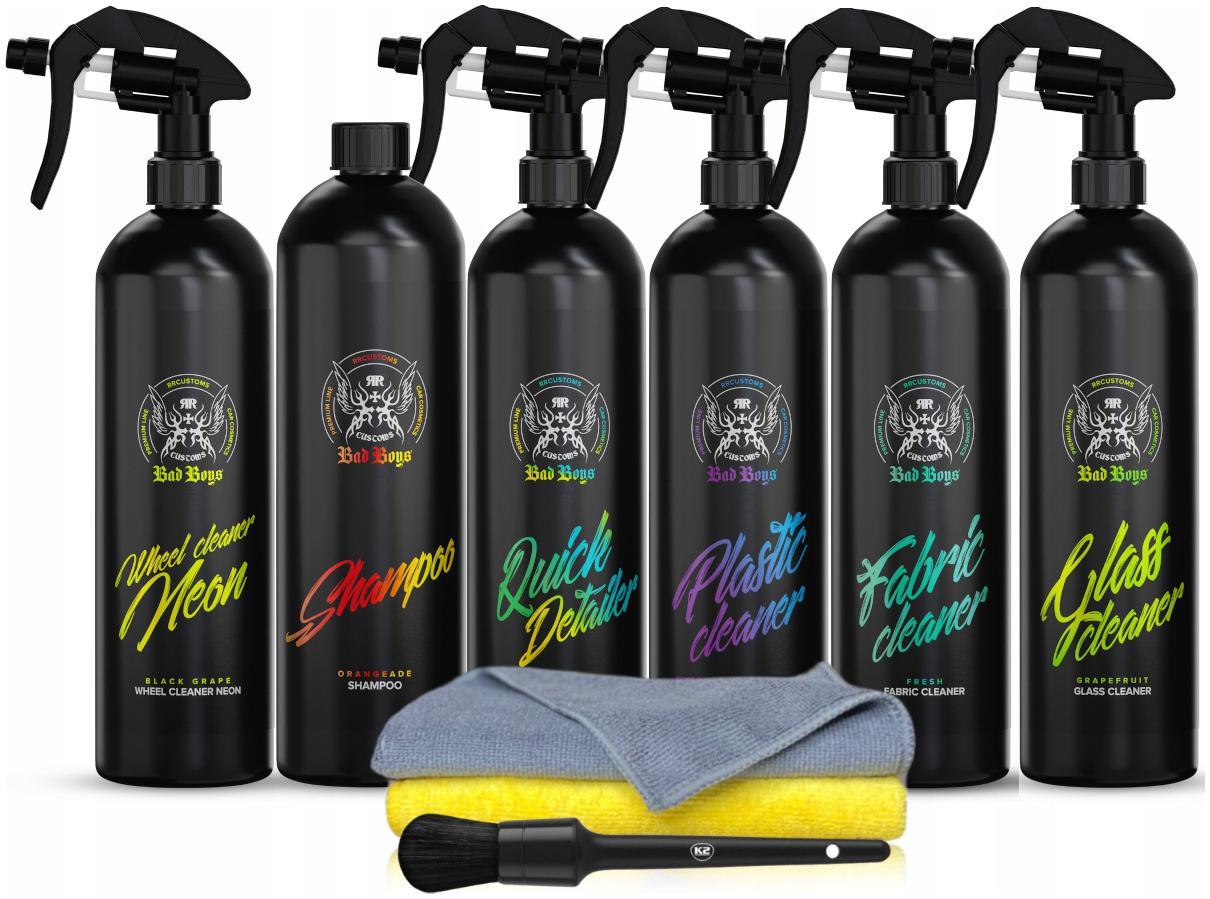 RR Customs RRC Bad Boys Mega Zestaw Kosmetyków Do Auta Detailing Prezent