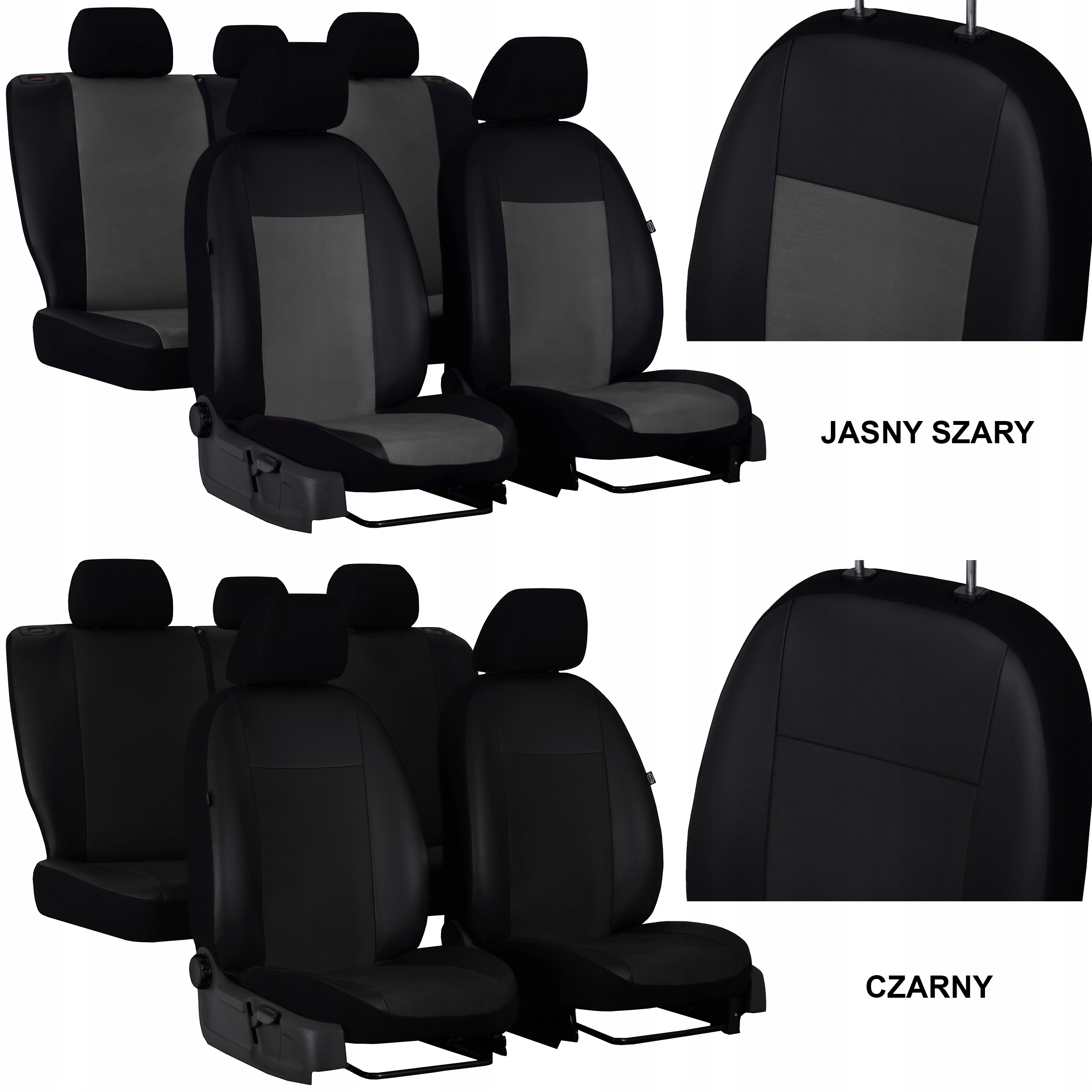 POKROWCE MIAROWE SKÓRZANE TOYOTA PROACE CITY 5x1 Model Unico