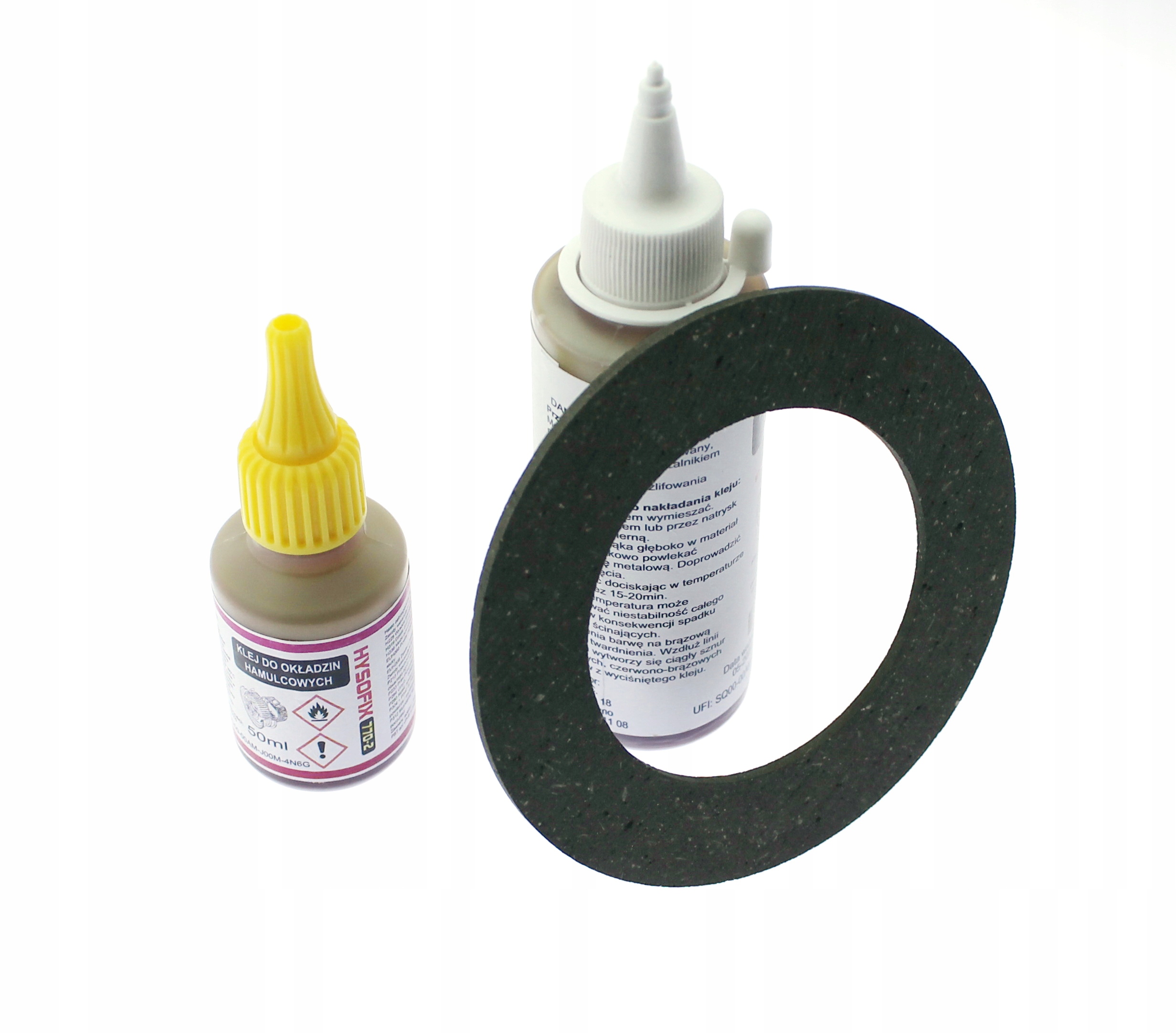 OKŁADZINA TARCZY TARCZA SPRZĘGŁA CASTEL GARDEN EL63 STIGA + KLEJ 120ML