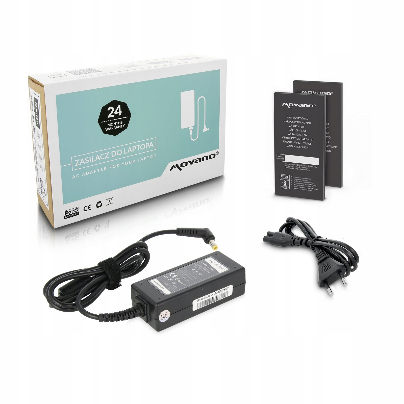 

Zasilacz 19V 2.37A 5.5x1.7 45W do ADP-45HE B
