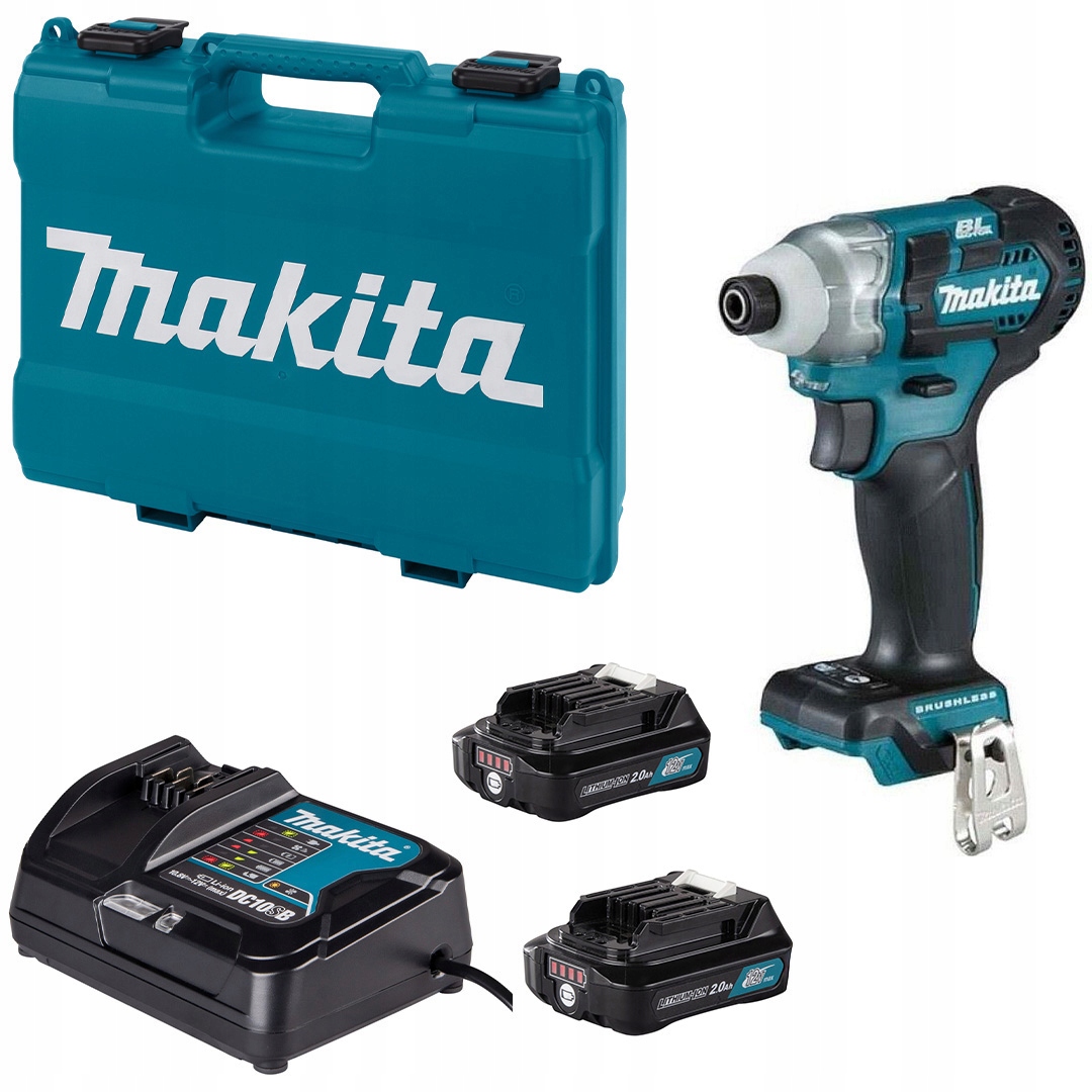 Příklepový šroubovák Makita TD111DSAE 12V Max Cxt 2x2Ah Bl Xpt kufr