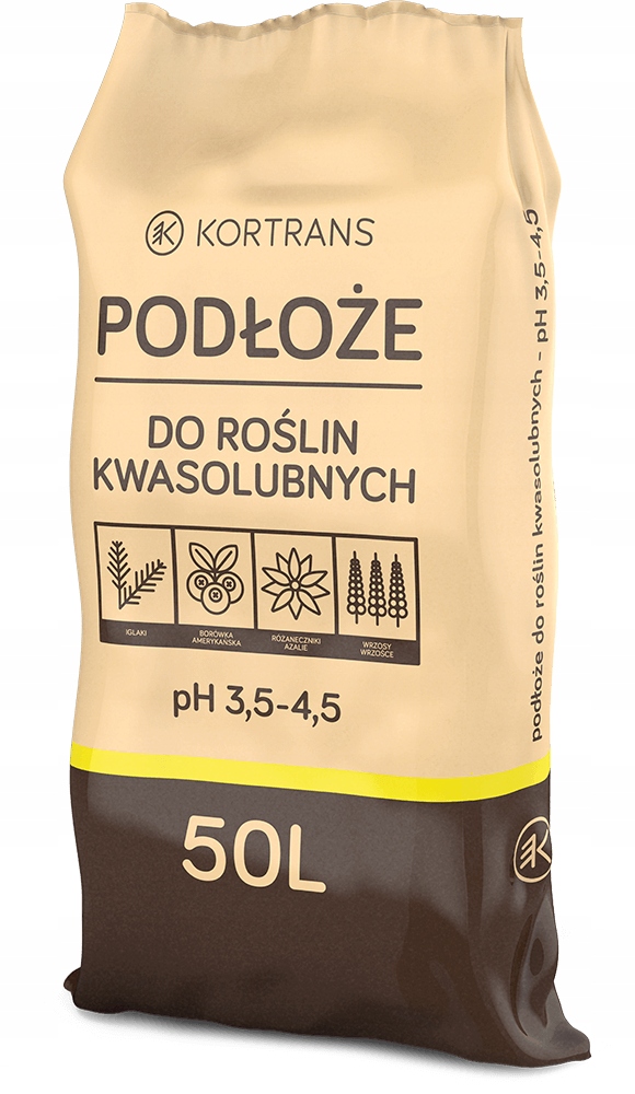 

Torf kwaśny, podłoże do roślin kwasolubnych 50 L