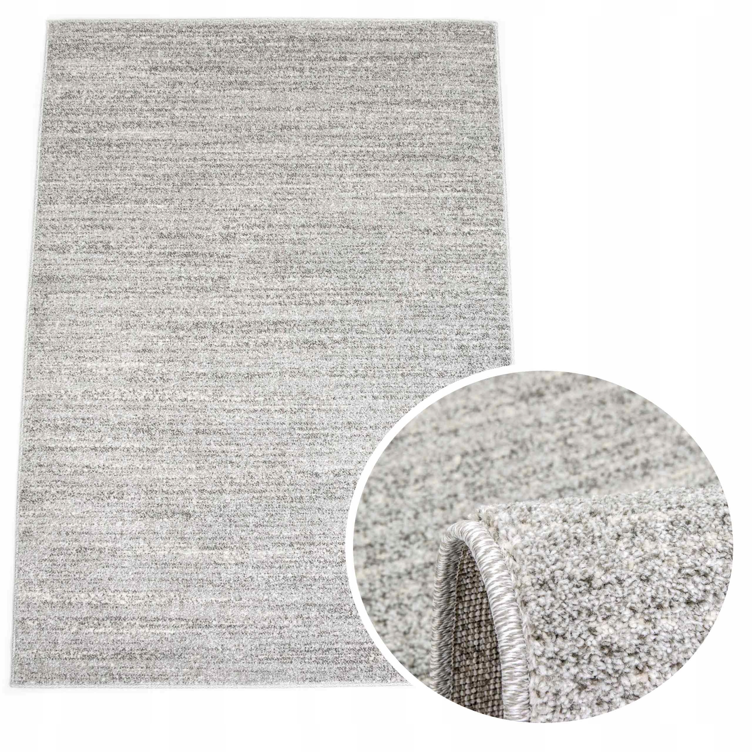 

Dywan Do Salonu 180x260 Jasno Szary Ombre