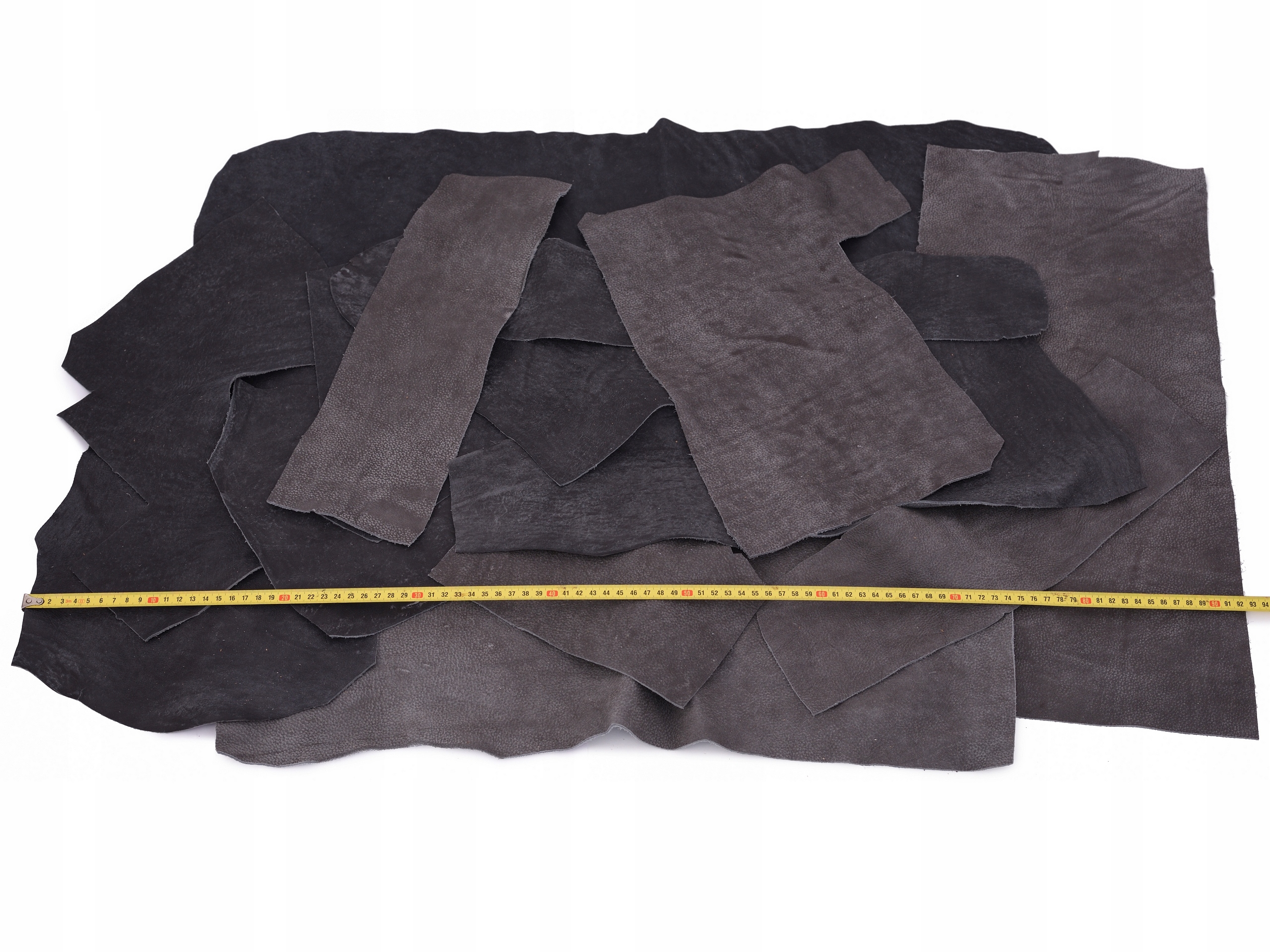 SKÓRA SZARA POSTARZANA MATOWA NATURALNA GARBOWANA ROŚLINNIE JAKOŚĆ! VARIUS Marka inna