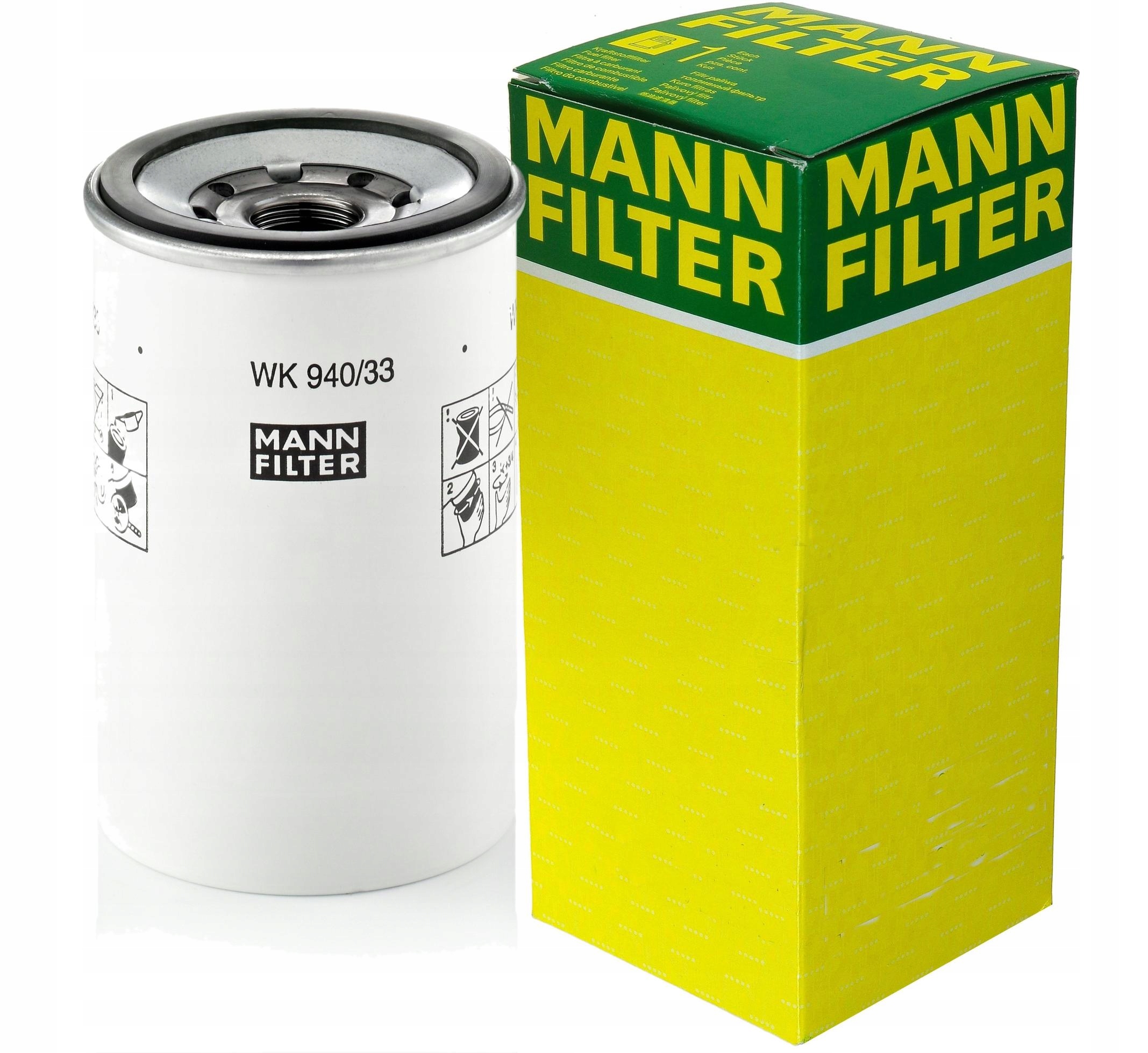 WK94033X - ТОПЛИВНЫЙ ФИЛЬТР MANN WK940/33X