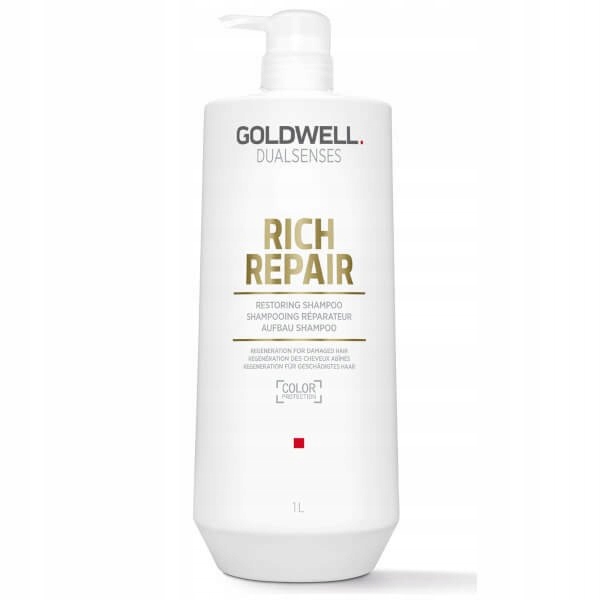 Goldwell Rich Šampon Pro Regeneraci Poškozených Vyživujících Vlasů 1000 ML
