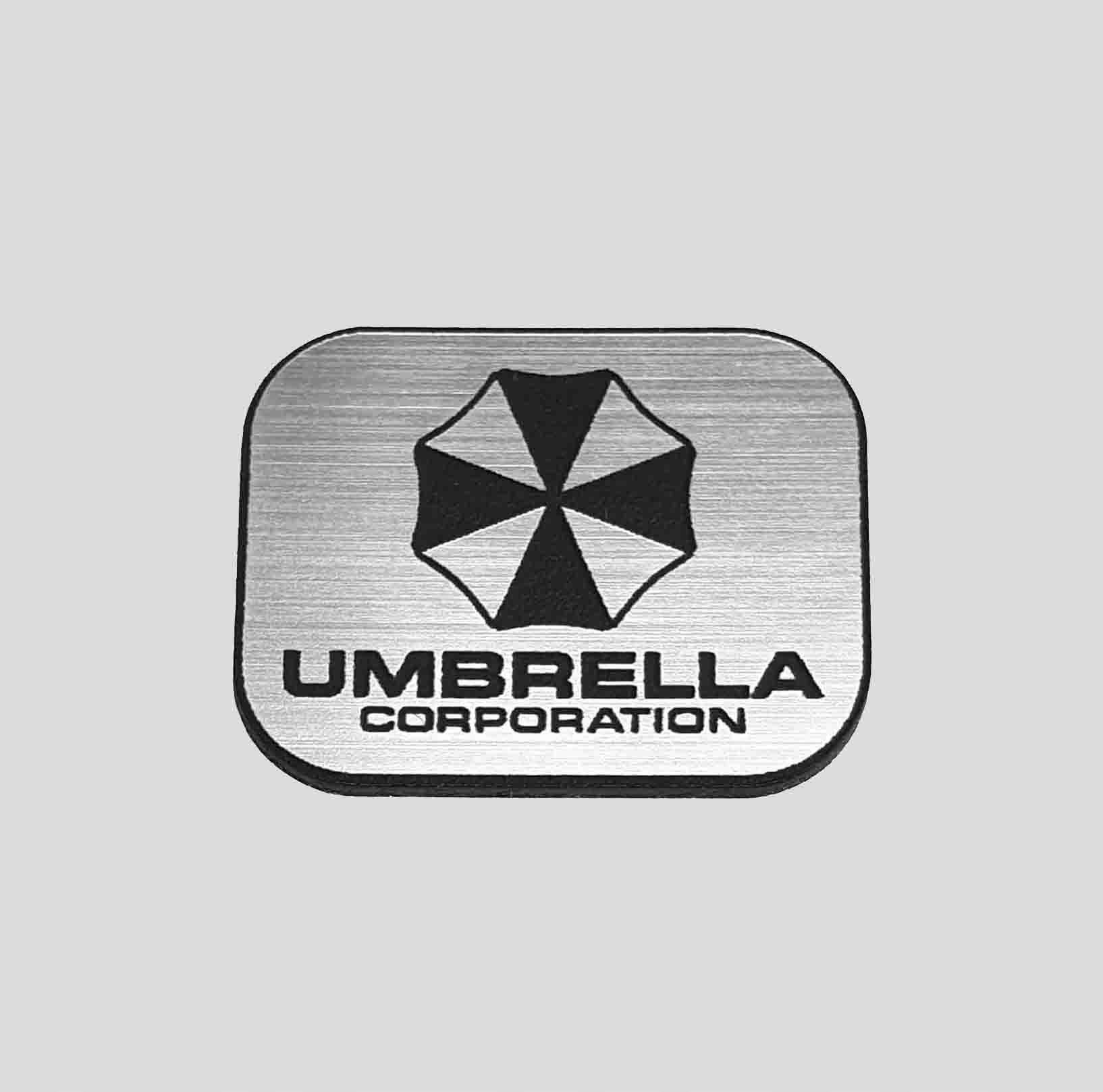 

Umbrella naklejka emblemat 26 x 20 mm*SREBRNA