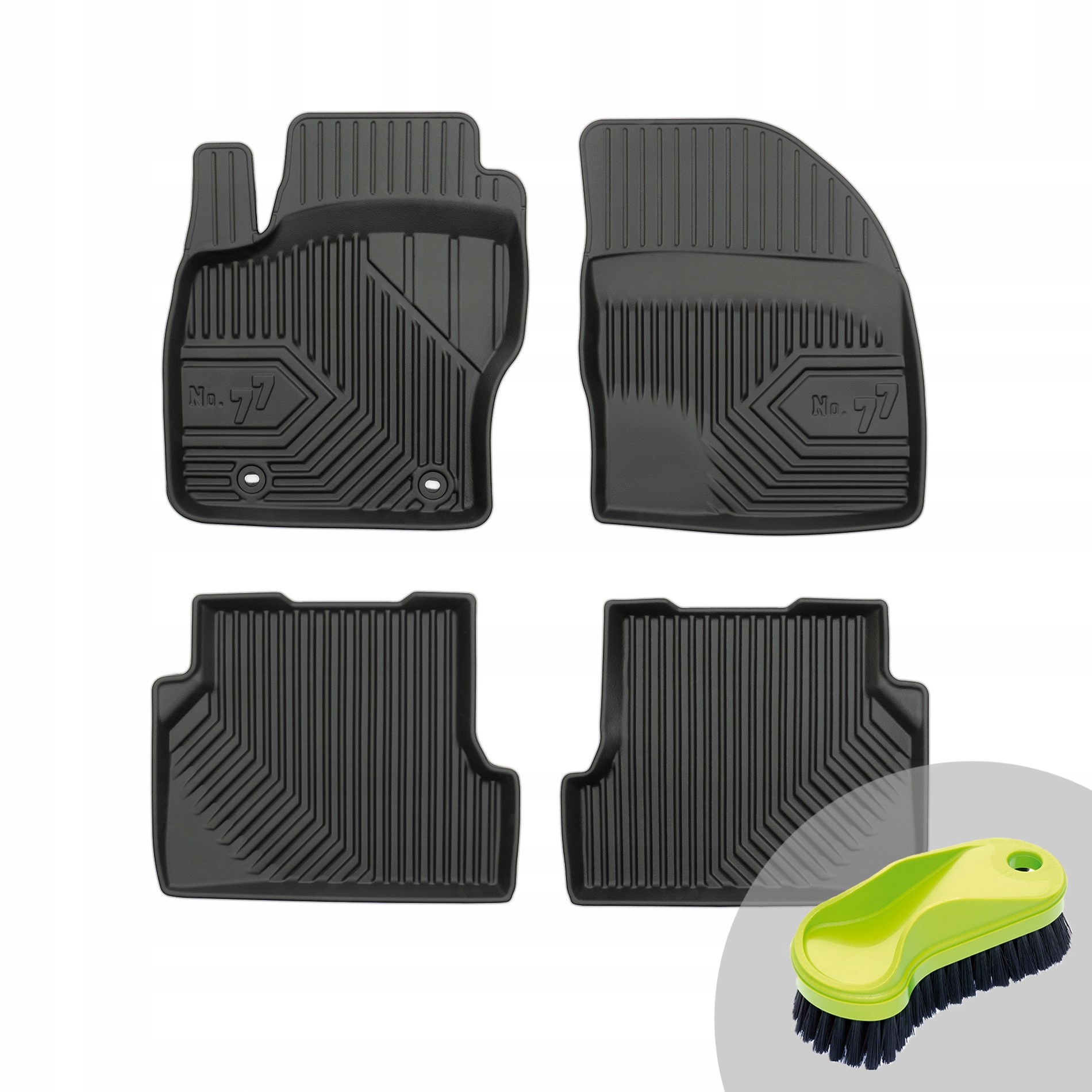 Frogum Koberce do auta pro Ford Focus II 2004-2011 kartáč