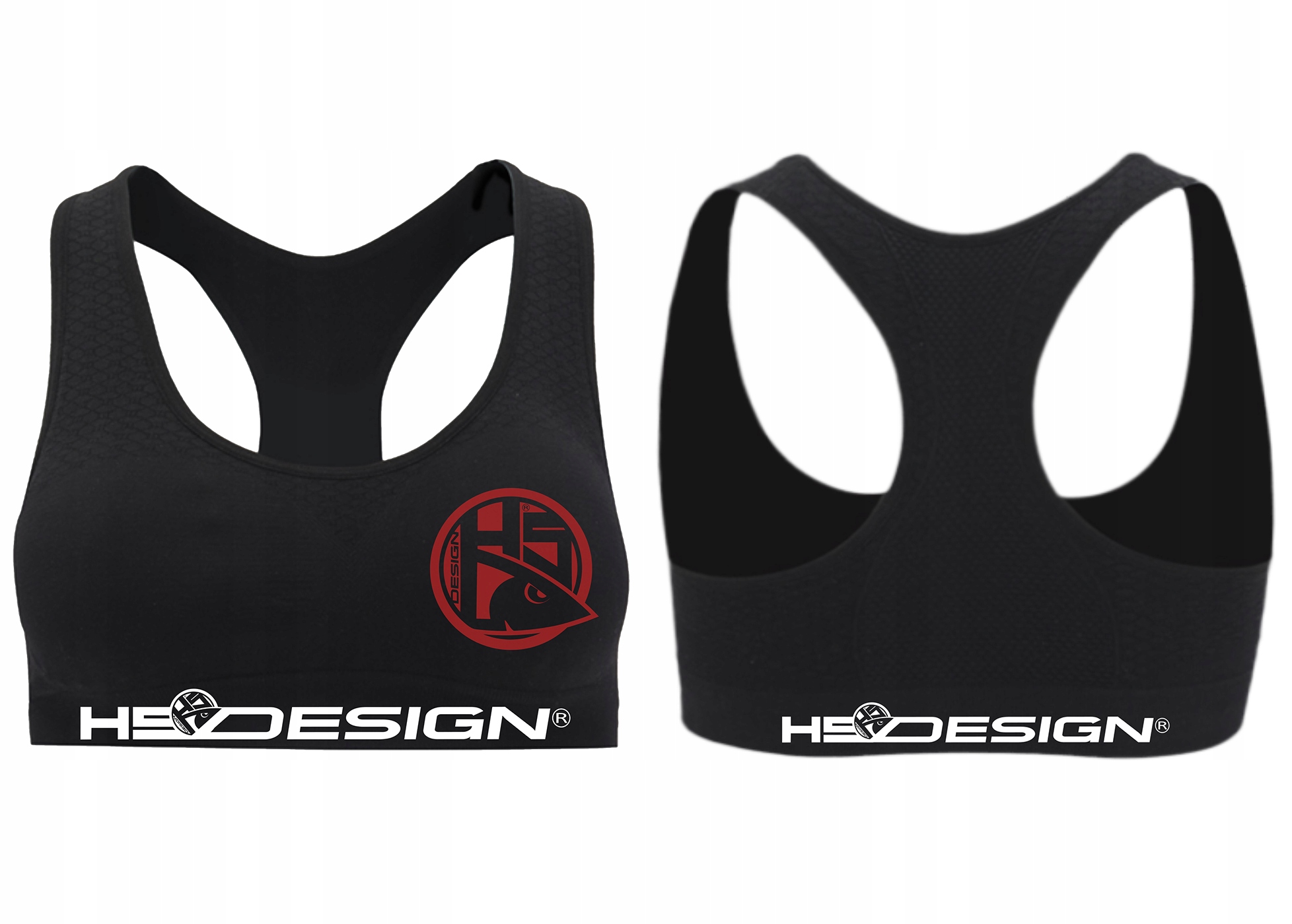 Top Sportowy Hsd Red Logo S