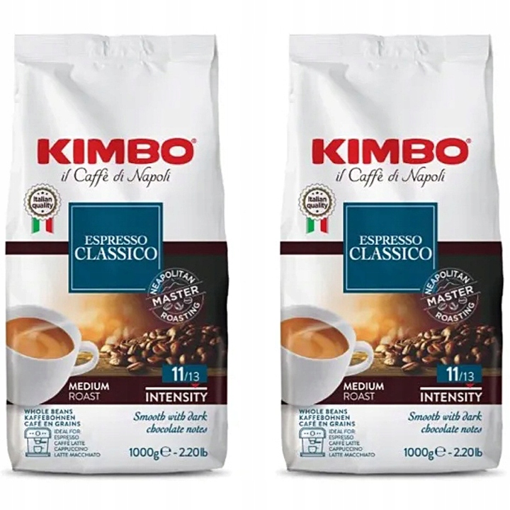 Kawa ziarnista Kimbo Espresso Classico 2x1kg