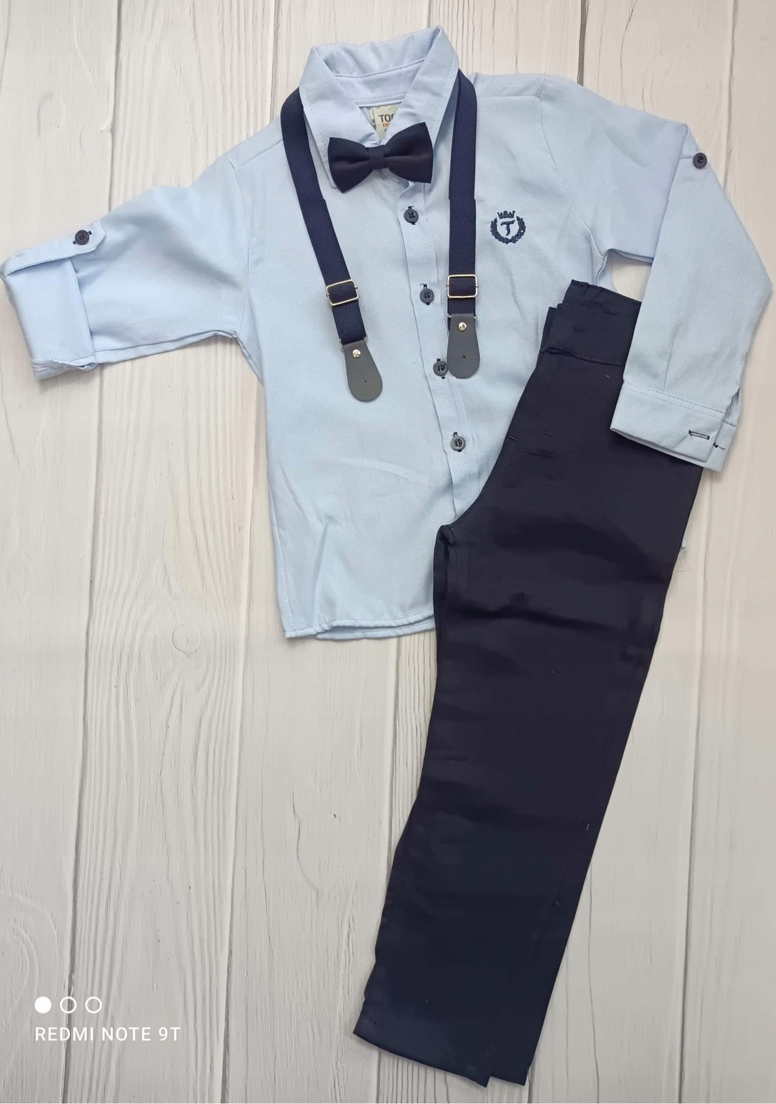 128 KOMPLET koszula spodnie mucha 4 części Marka Inna marka