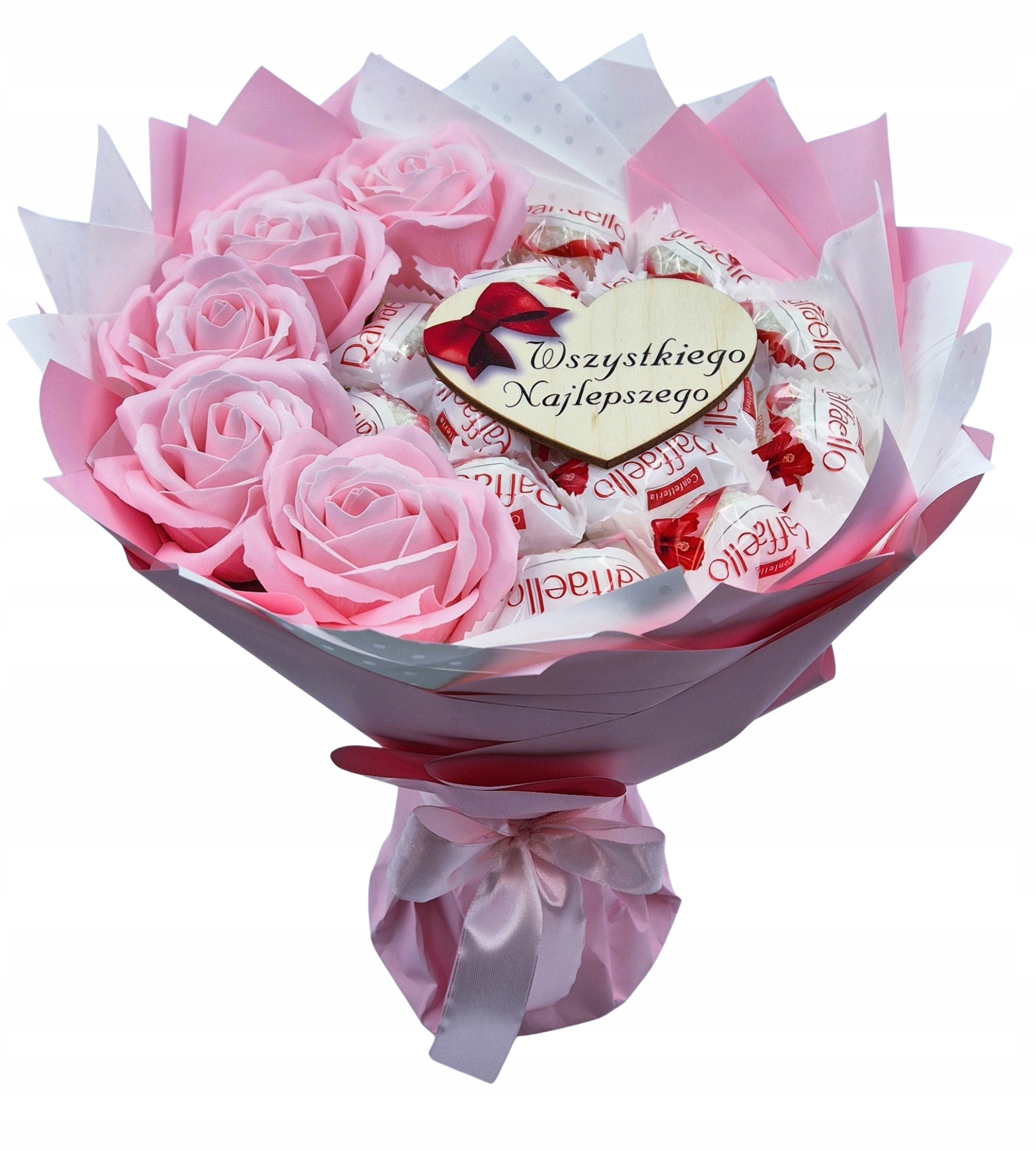 Słodki Bukiet Słodyczy Kosz Prezentowy Urodziny Rocznice Kobiety