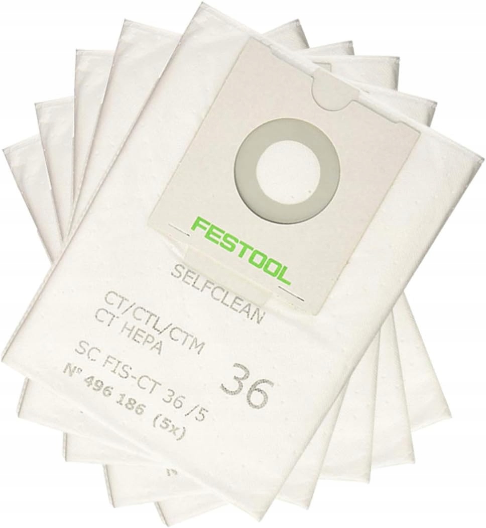 Festool Ctl 36 Worki do odkurzacza 5szt 496186