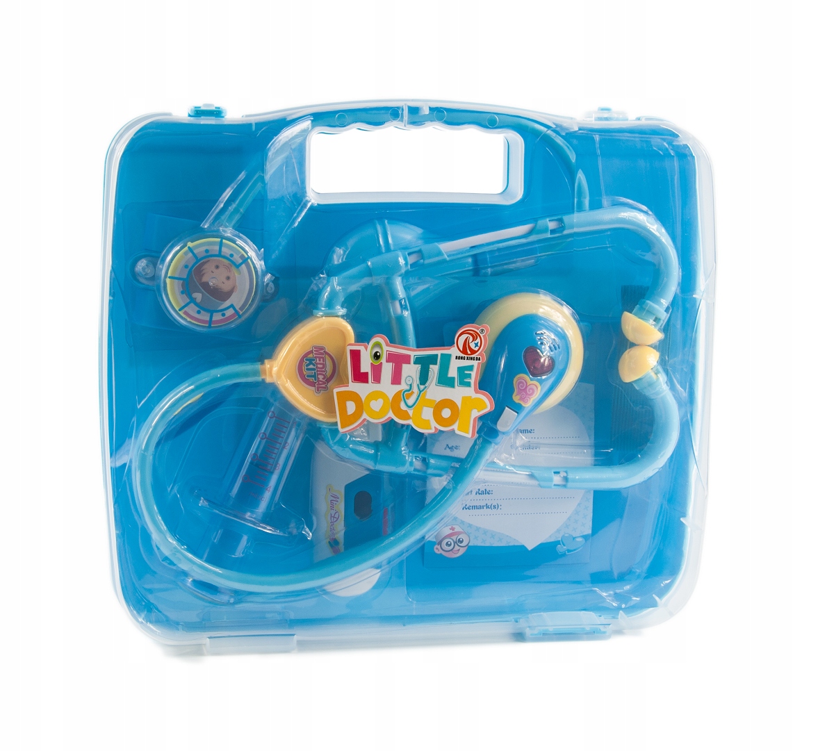 

Lekarz Doktor W Walizce Dla Dzieci Niebieski