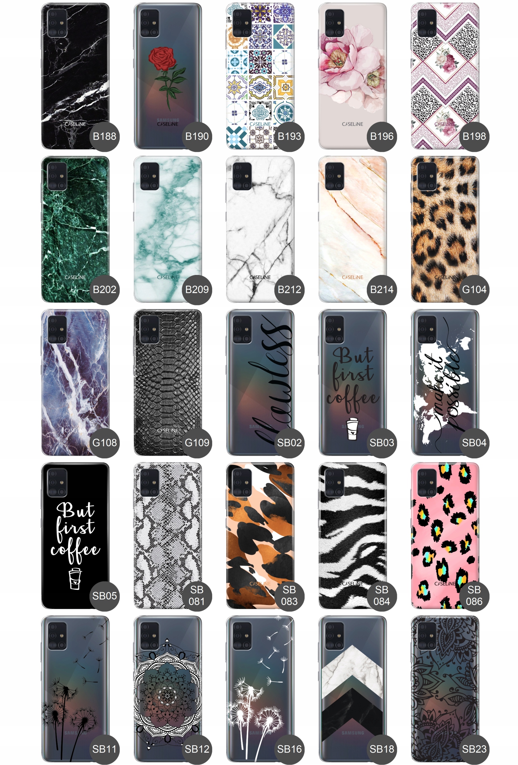 Etui case guma do Samsung A51 silikon