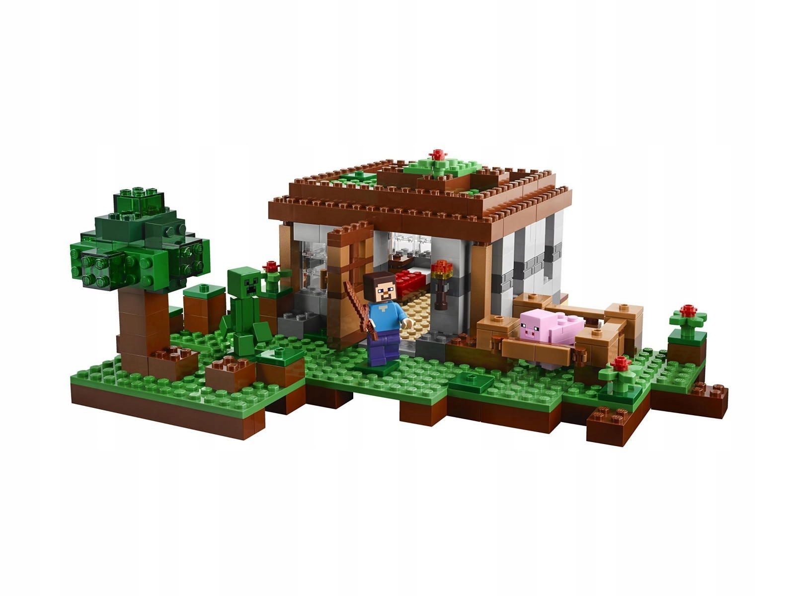 LEGO 21115 Minecraft - Pierwsza noc Bohater Minecraft