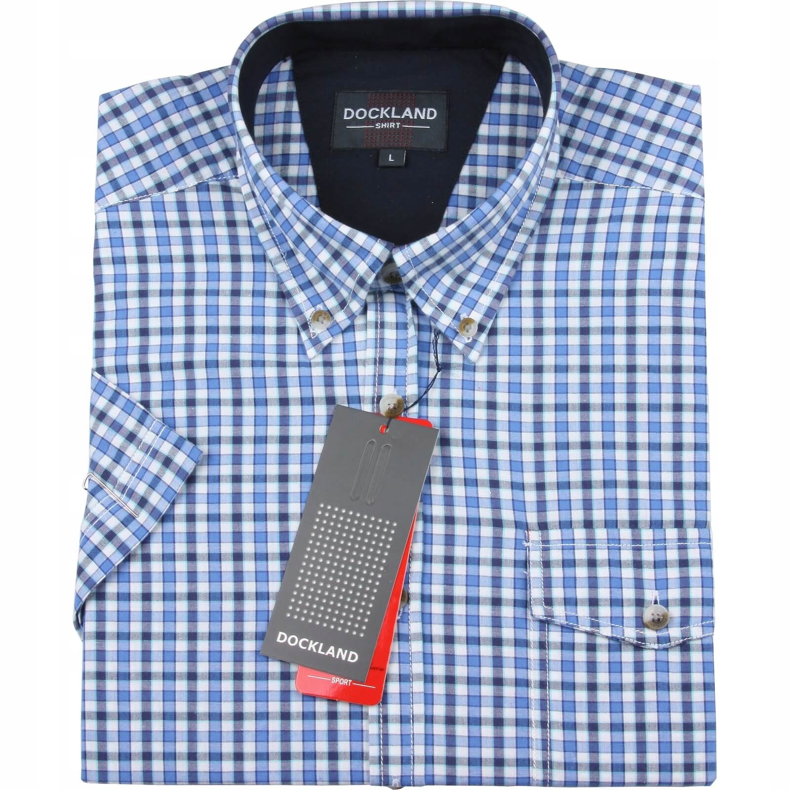 

koszula Slim Dockland kr 100%BAW XL_43/44_kl_120